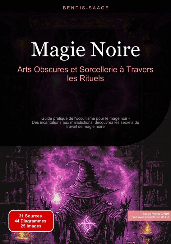 Magie Noire: Arts Obscures et Sorcellerie à Travers les Rit ... - cover
