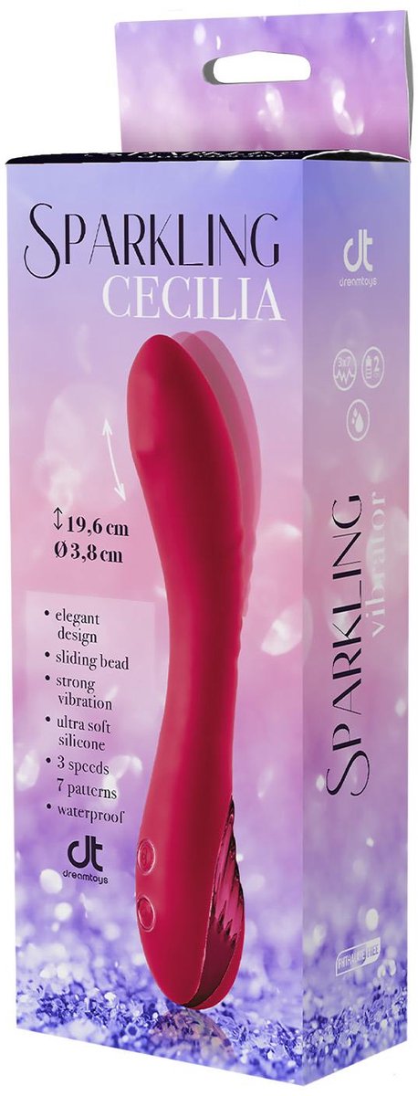 Goedkoopste Dream Toys - Sparkling Cecilia - G-spot vibrator - Rood