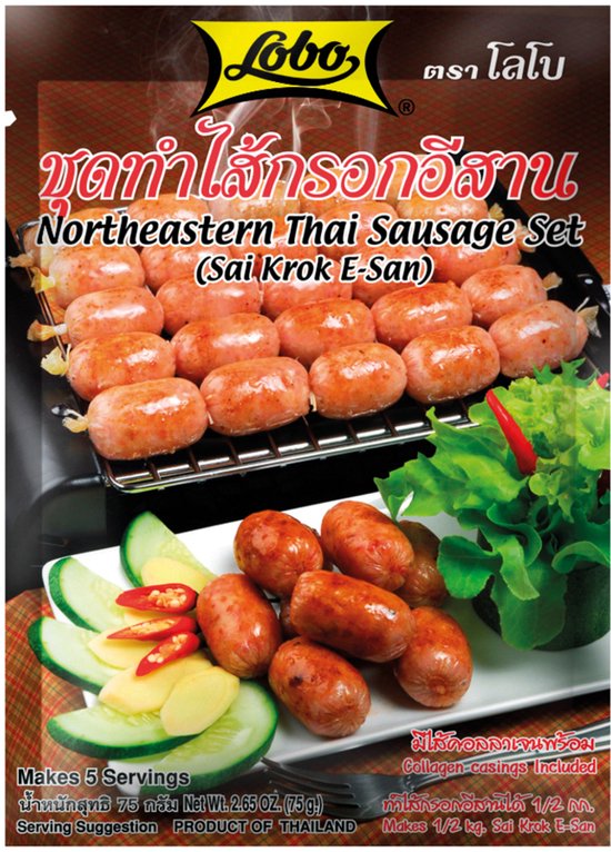 Lobo Thai worst set Sai Krok E-San 12 x 75 g