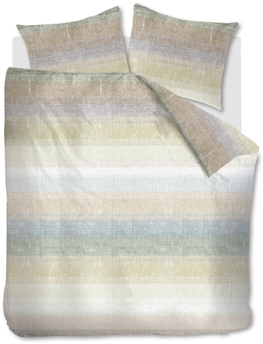 Ariadne at Home Colour Harmony dekbedovertrek - Lits-Jumeaux - 240x200/220 - Blauw Groen