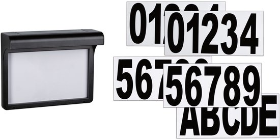 Paulmann Dayton II - Éclairage Solar numéro de maison - IP44