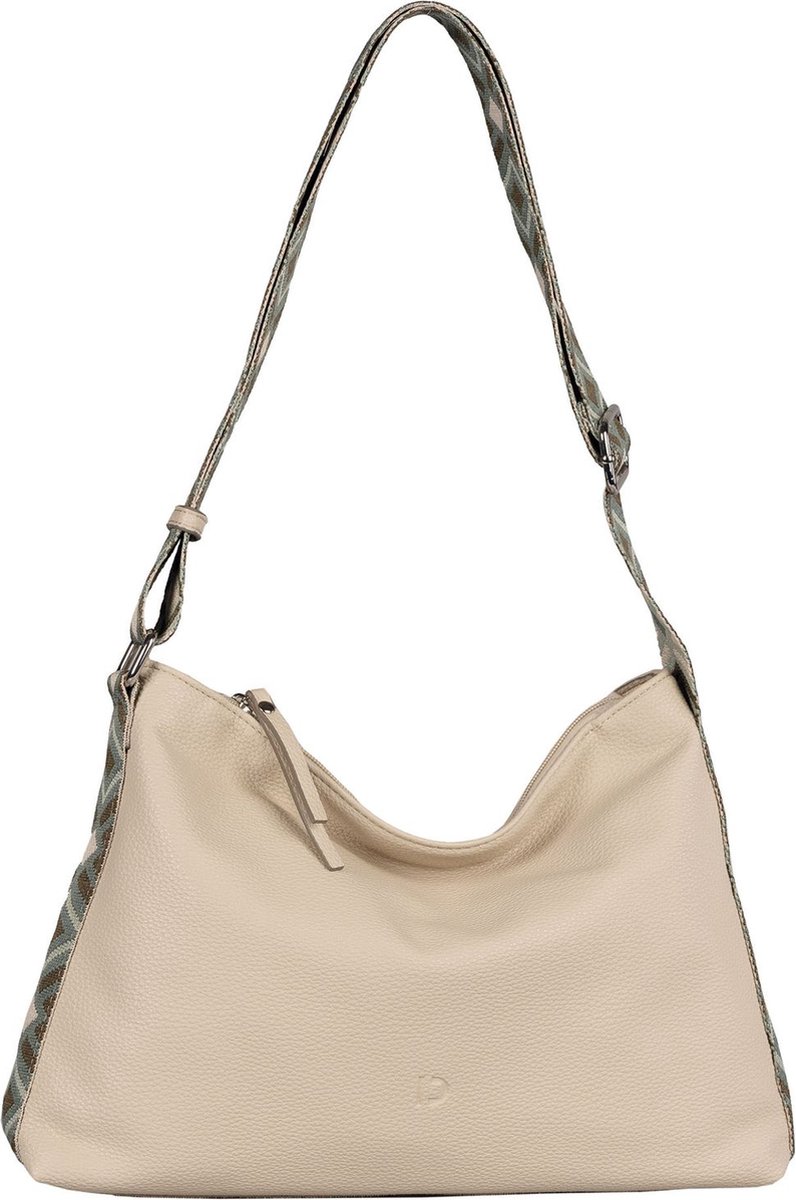 TOM TAILOR Schoudertas Donata Hobo Bag Beige