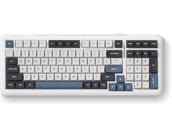 MCHOSE K99 - Draadloos Mechanisch Gaming - Toetsenbord - QWERTY - RGB ANSI (ENG) - Marineblauw