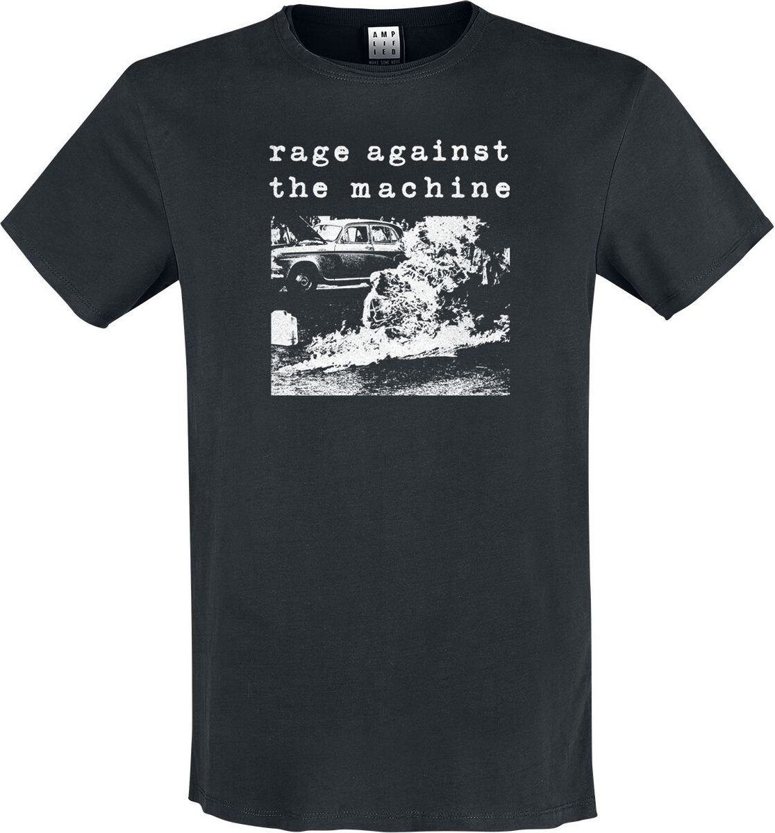 Rage Against The Machine Amplified Collection - Monk Fire Heren T-shirt - zwart - L