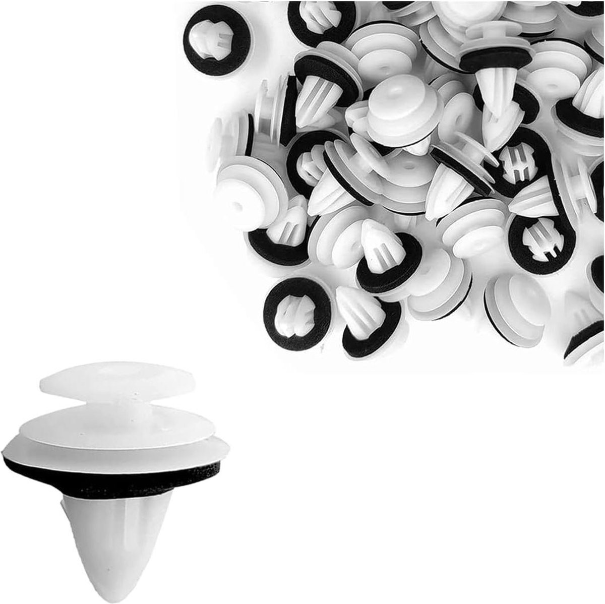 Deurbekleding bevestigingsclips - draagbare autodeurklemmen - 50 stuks .