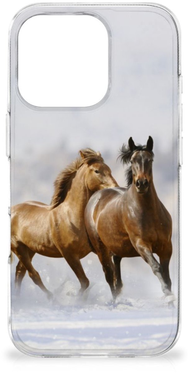 iPhone 16 Pro TPU Hoesje Paarden