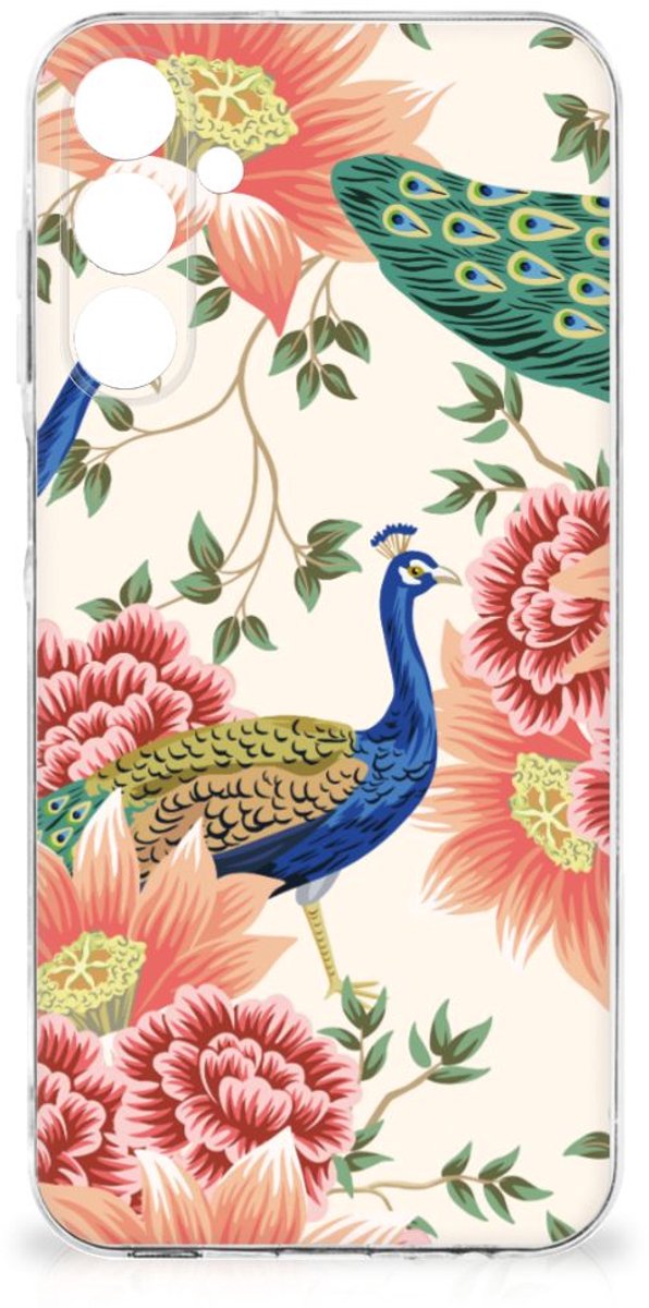 TPU Hoesje voor Samsung Galaxy A16 Pink Peacock
