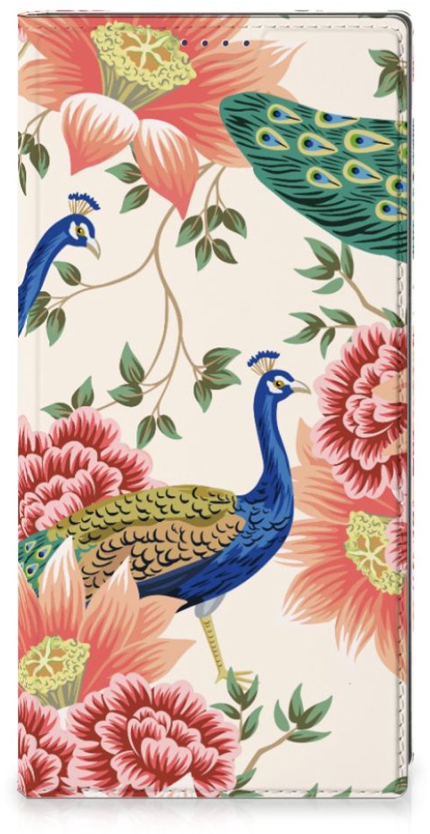Hoesje maken voor Samsung Galaxy S25 Ultra Pink Peacock
