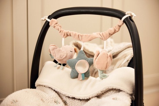 Jollein - Baby Wagenspanner - Lovely Birds - Kinderwagen Accessoire van Jollein — afbeelding 2