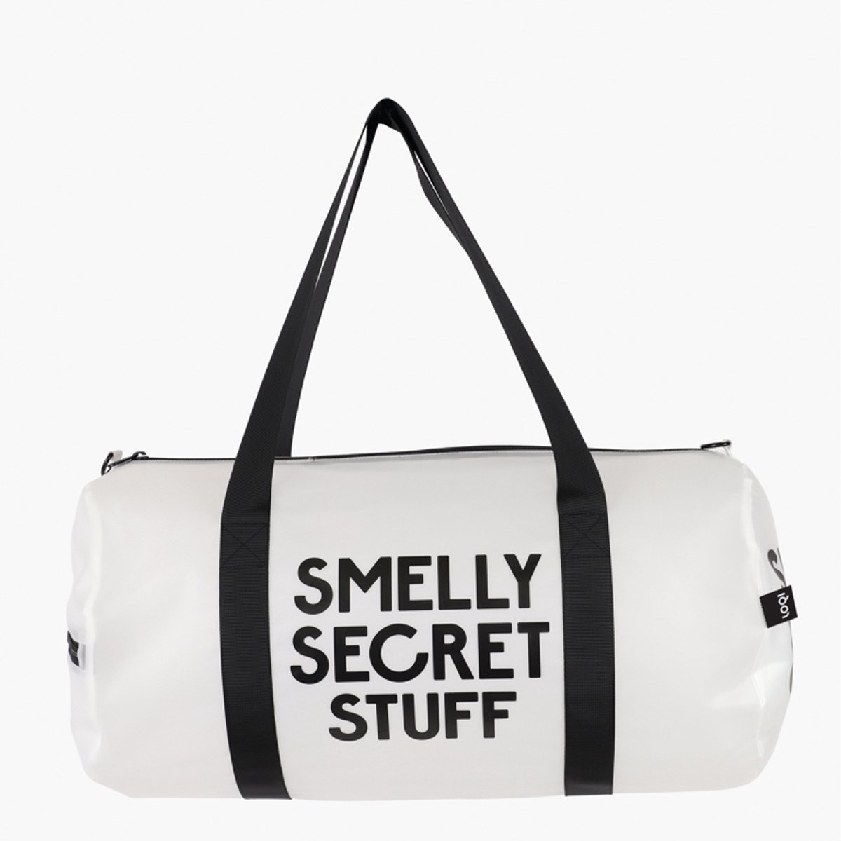 LOQI Weekender Large - Transparent Secret and Classified gerecycled