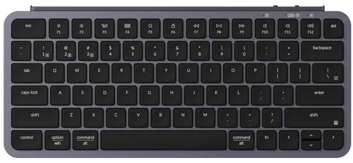 Keychron B1 Pro Ultra-Slim toetsenbord grijs