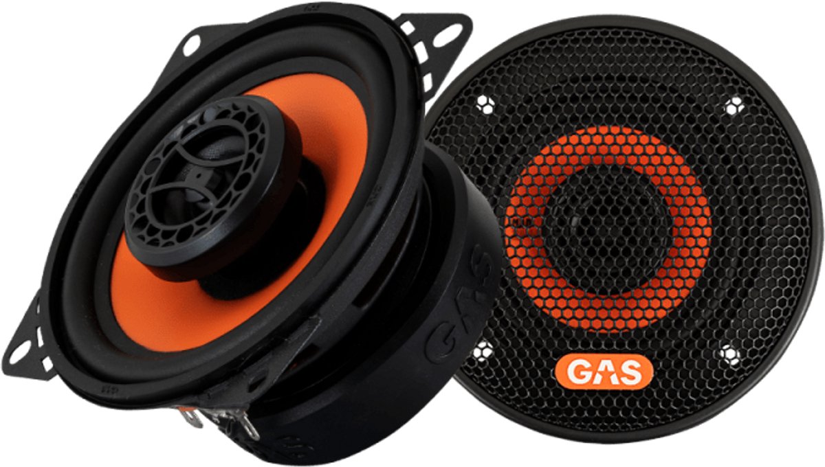 Gas Audio Power Gas Mad Level 2 Coaxial Speaker 4 voor Auto Geluidssystemen en Hoogwaardige Geluidskwaliteit
