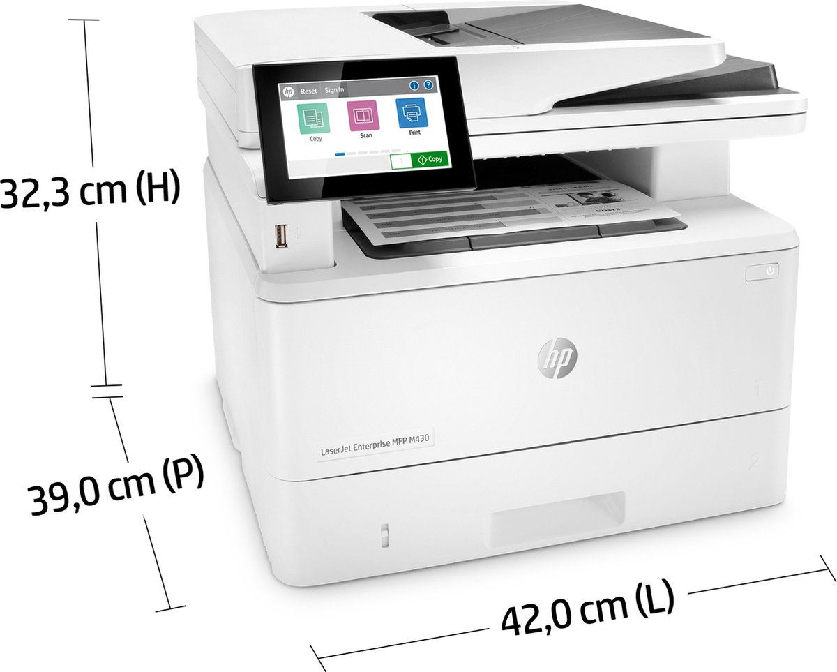 Multifunctionele Printer HP M430F USB Wit