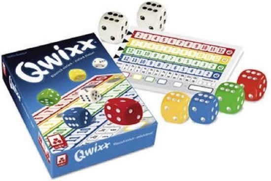 White Goblin Games - Qwixx - dobbelspel - basisspel