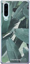 Casimoda® hoesje - Geschikt voor Huawei P30 - Jungle - Siliconen/TPU - Soft Case - Groen - Planten