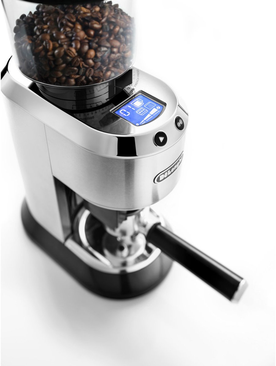 De'Longhi Dedica KG 521.M Koffiemolen - RVS - Zilver