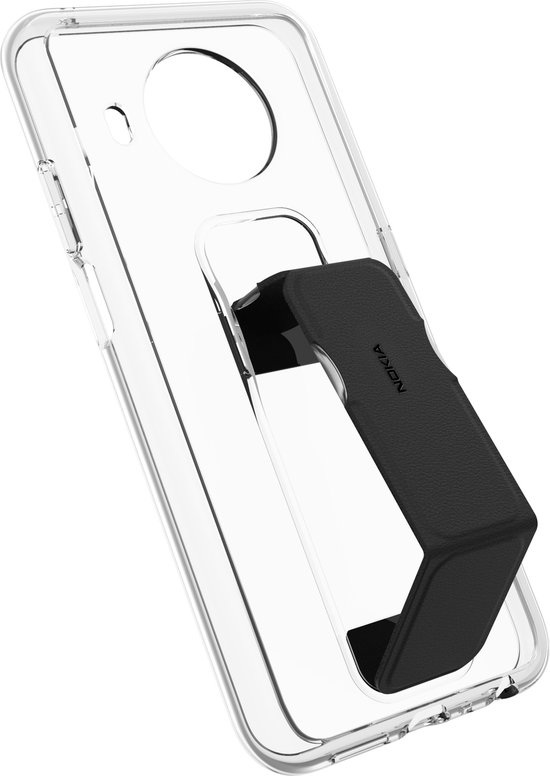 Nokia grip & stand case transparant voor Nokia X10 & X20