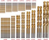 99-delig HSS-TiN metaalborenset – Titanium coating - Spiraalboor set – Borenset – Metaalborenset - Spiraalboren