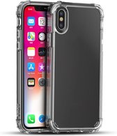 Apple iPhone XS Max Anti Shock silicone back cover/Transparant hoesje