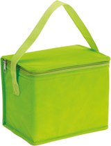 Kleine koeltas voor lunch groen 20 x 13 x 17 cm 4.5 liter - Koeltassen