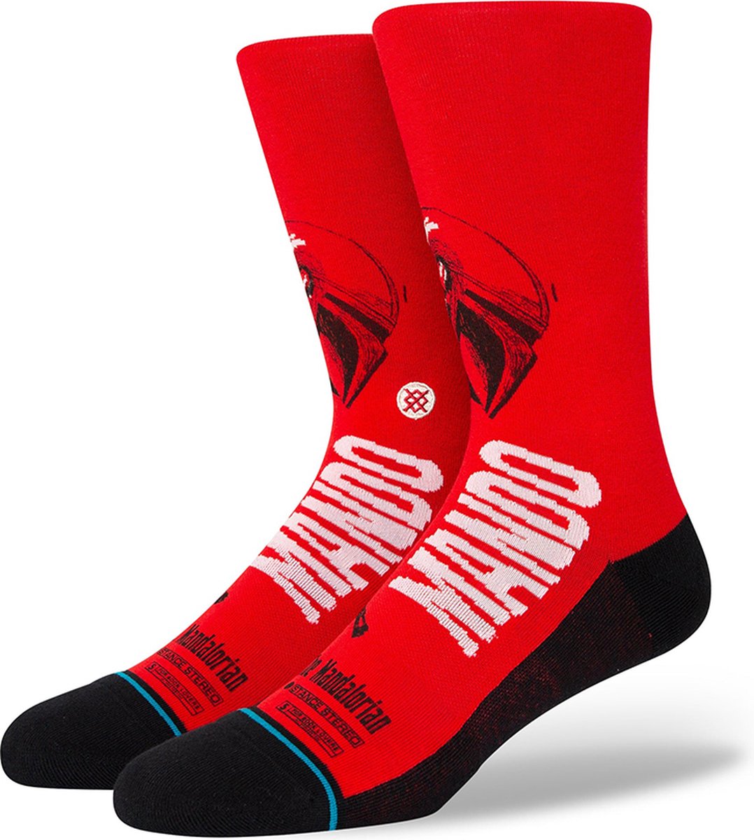 Stance casual infiknit mando west rood (The Mandalorian) - 38-42