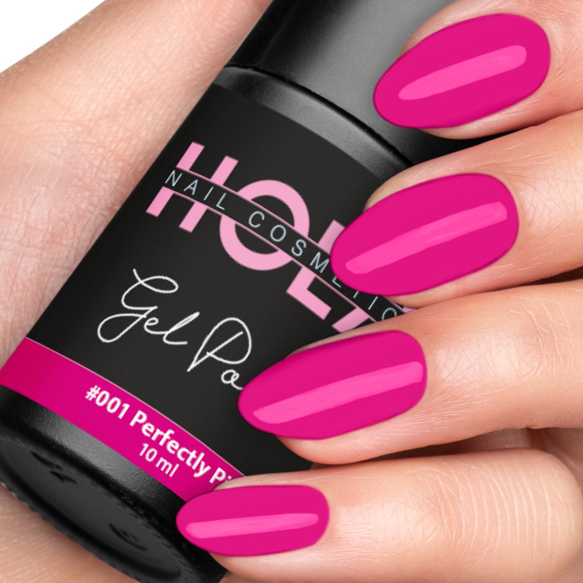 Hola Nail Cosmetica Gelpolish #001 Perfectly Pink (10ml)
