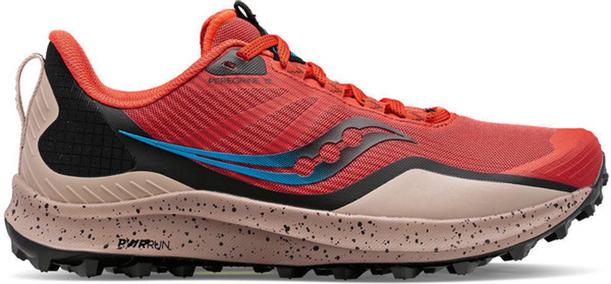 Saucony Peregrine 12 Heren Sportschoenen Hardlopen Trail Grijs
