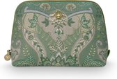 Pip Studio Make-up tas - Kyoto Festival - Groen - 24/17x16.5