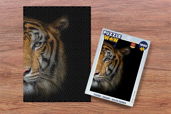 Puzzle Tigre - Animaux - Portrait - Puzzle - Puzzle 1000 pièces adultes