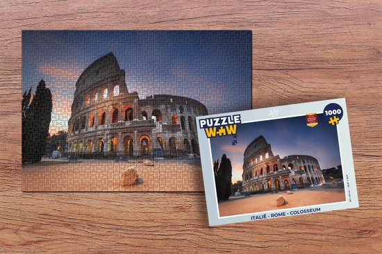 Puzzle Italie - Rome - Colisée - Puzzle - Puzzle 1000 pièces