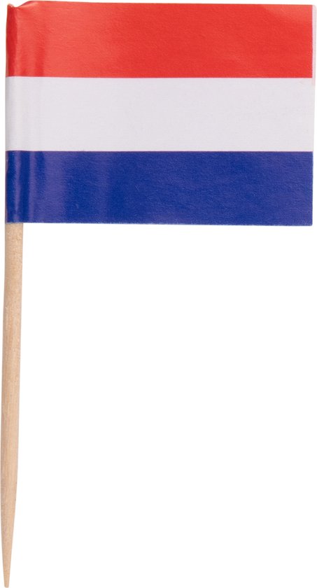 120 Stuks Cocktailprikkers met Vlag van Turkije - 6,5 cm (2,5