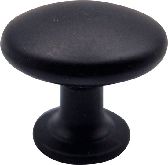 Bouton de porte noir rond 10 pièces Diamètre 27 mm Bouton de meuble