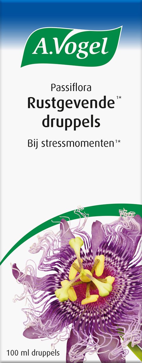 Goedkoopste A.Vogel Passiflora Rustgevende druppels - Bij stressmomenten - 100 ml