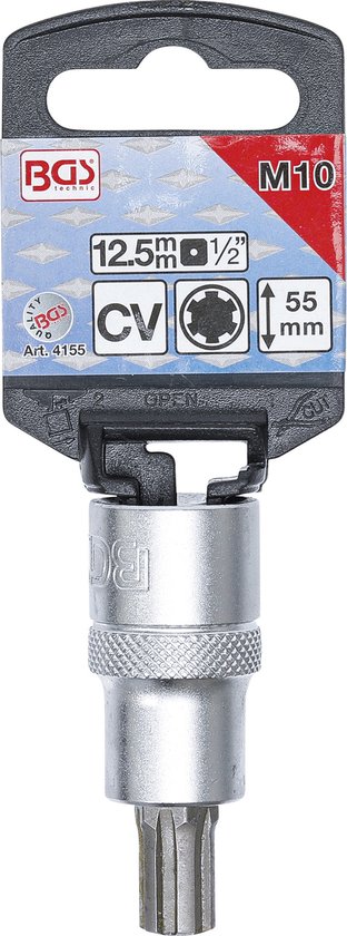 BGS 4354 | Dopsleutelbit | 12,5 mm (1/2) | veeltand (voor XZN) M12