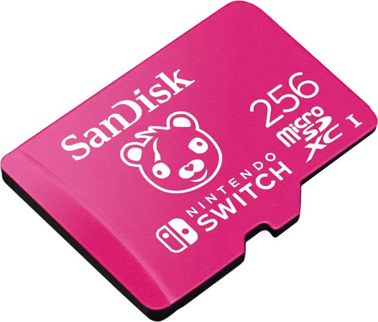 Carte mémoire microSDXC UHS-I 512 Go pour Nintendo Switch, Switch