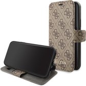 Guess iPhone 11 Pro Booktype hoesje 4G - Stand - Bruin