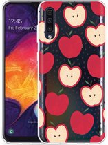 Galaxy A50 Hoesje Appels - Designed by Cazy
