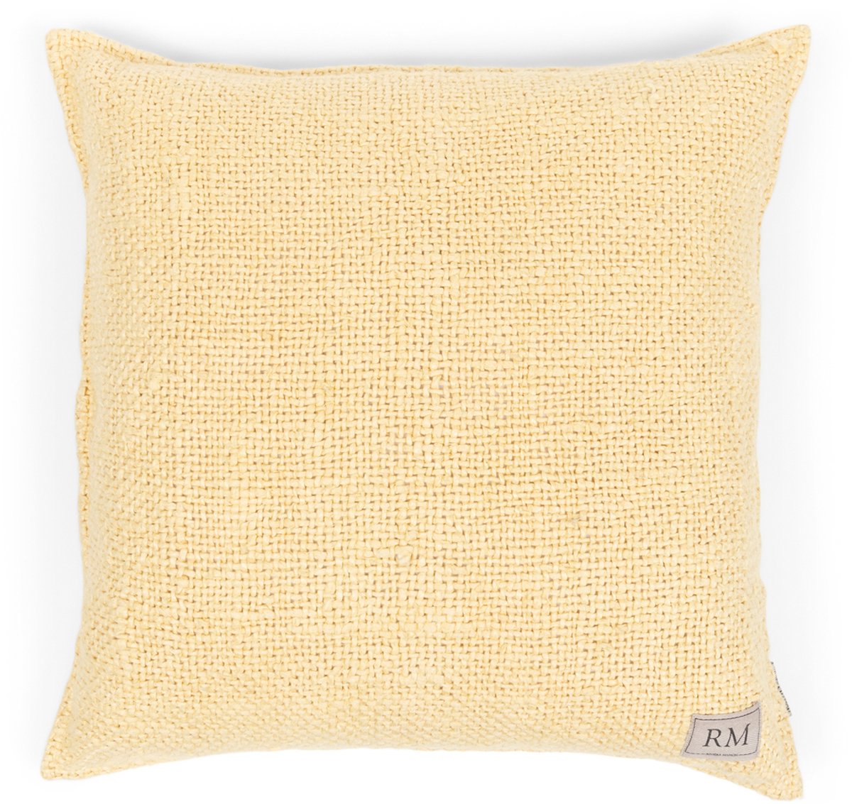 Riviera Maison Kussenhoes 50x50 - Linen Pillow Cover - Geel