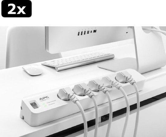 LogiLink PDU8D01-19 inch stekkerdoos 8-voudig, elk stopcontact kan afzonderlijk worden geschakeld, met overbelastingsbeveiliging