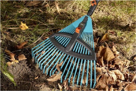 GARDENA Combisysteem Bladhark Hark - Werkbreedte verstelbaar van 35 tot 52cm - excl. steel van GARDENA — afbeelding 2