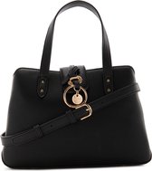 Sac à épaule LIU JO Sola Basket Bag Taille M Noir - Motif Floral, Matière PVC Et Polyester - Neuf Avec étiquettes