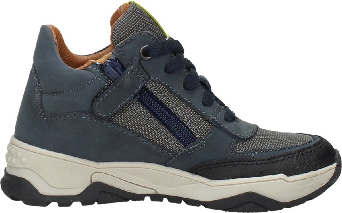 KEQ Veterschoenen Hoog Veterschoenen Hoog - Blauw - Maat 22