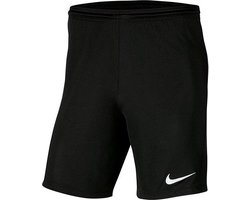 Nike Nike Park III Short - Zwart Maat: 2XL