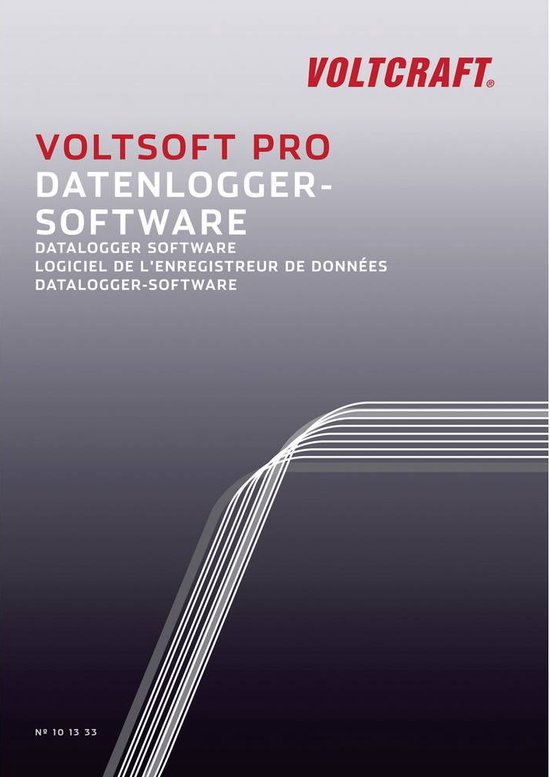 VOLTCRAFT VoltSoft PRO Meetsoftware Volledige versie, 1 licentie Windows Vista, Windows 7 Home Premium, Windows 7 Profe