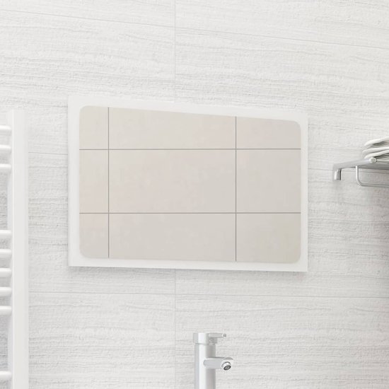 Vicco Bathroom mirror Kiko, Oak rustic, 45 x 60 cm