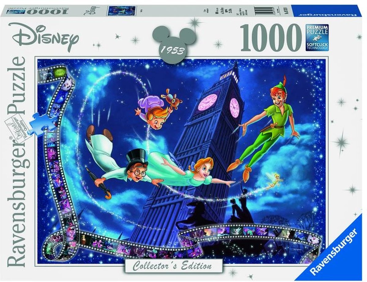 Ravensburger puzzel Disney Peter Pan - Legpuzzel - 1000 stukjes — afbeelding 7