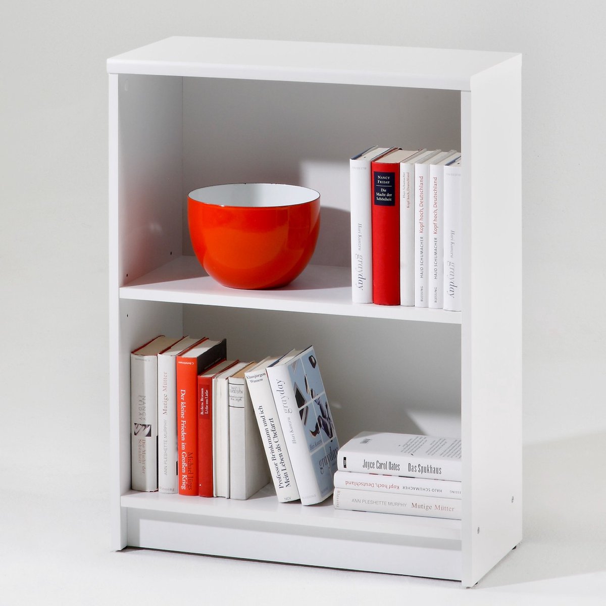 Boekenkast Viviane 60x78cm - Wit - Emob - Boekenkast - Wit - Spaanplaat
