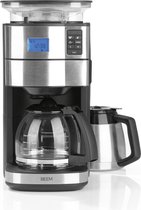 BEEM Fresh Aroma-PERFECT II DUO Koffiezetapparaat, voor bonen en filterkoffie – koffieapparaat inclusief twee koffiekannen