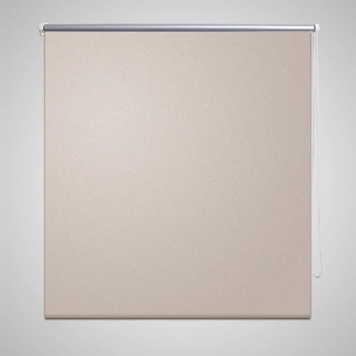 Decoways - Rolgordijn verduisterend 80 x 230 cm beige