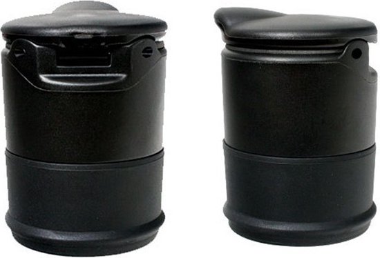 Auto-asbak voor Volvo V50 V60 V70 V90 XC40 XC60 XC70 XC90 2000-2023 2024 Draagbare rookvrije geurbestendige multifunctionele afneembare zelfdovende asbak,C/Silver